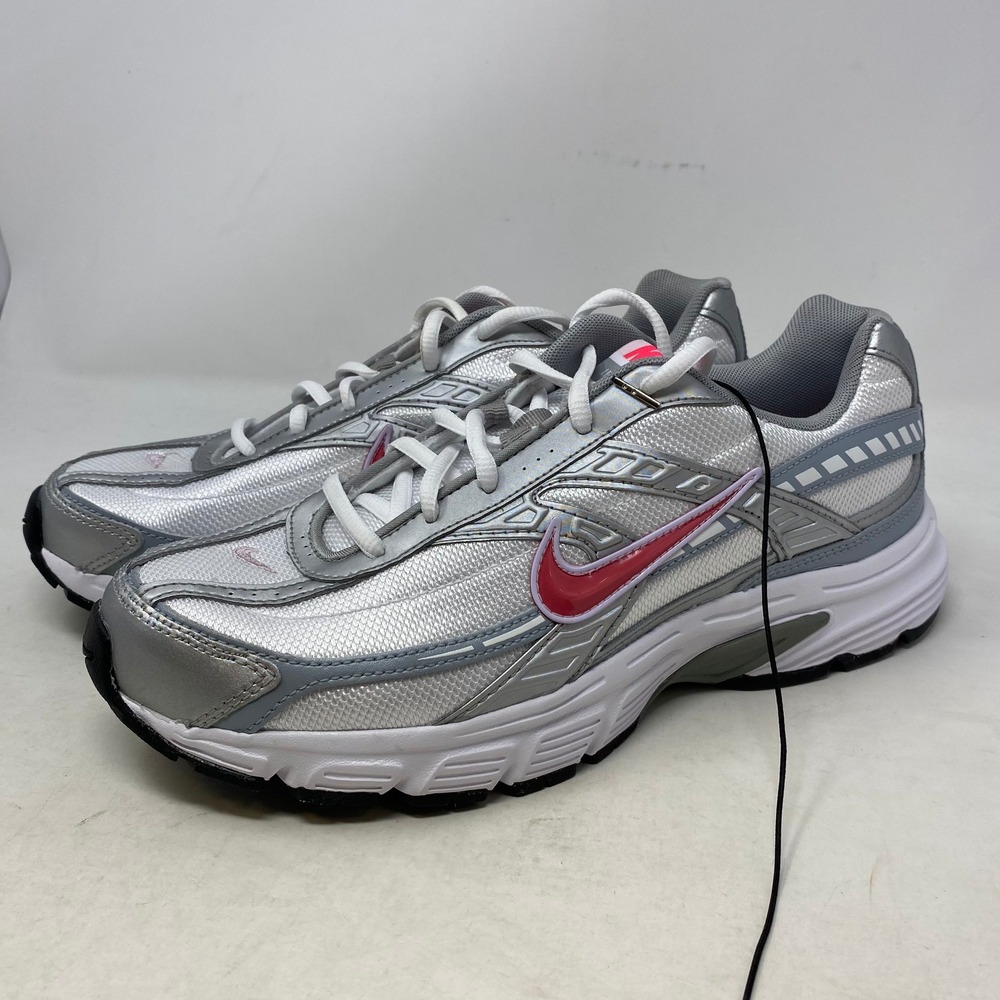 Nike Initiator Womens Running‎ Shoes Silver Pink Metallic Sneakers 394053-001